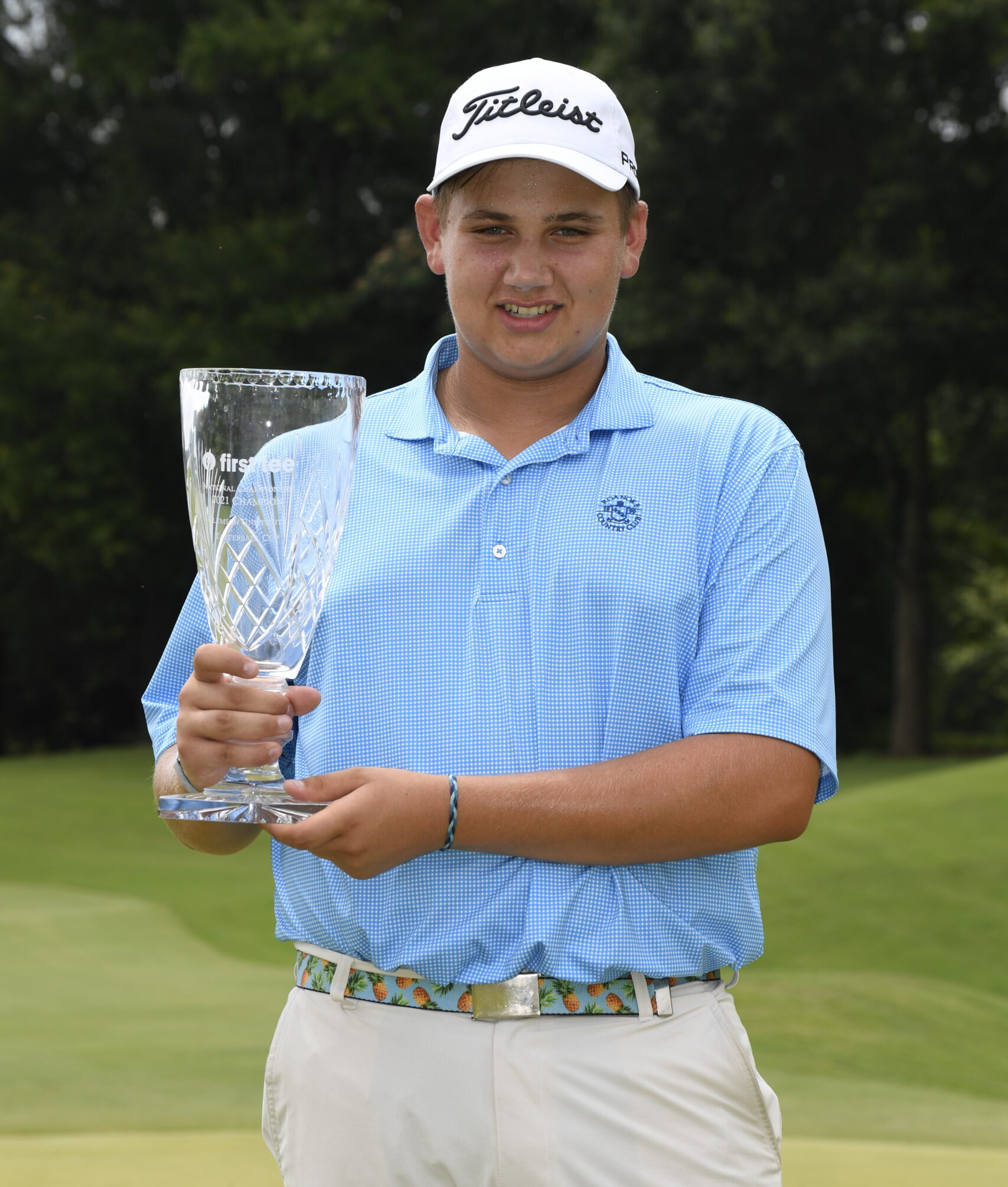 Boys division winner of the 2021 First Tee National Championship.